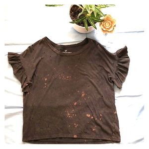 American Eagle - Distressed T-shirt